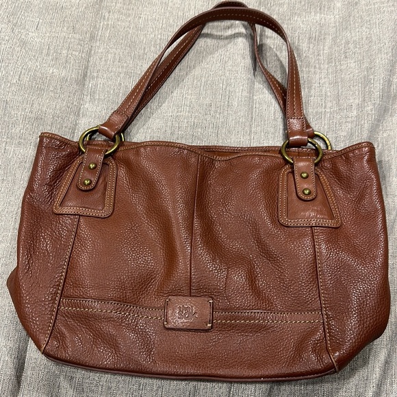 Beautiful Pebbled Leather The Sak Tote Handbag - Picture 4 of 13